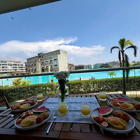 Apartamento Jacuzzi Privado Con Vista A La Laguna De Baía Kristal Cartagena